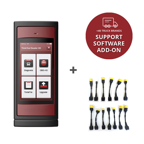 THINKTOOL HD Reader + OBDI Plugs + HD Add on Software